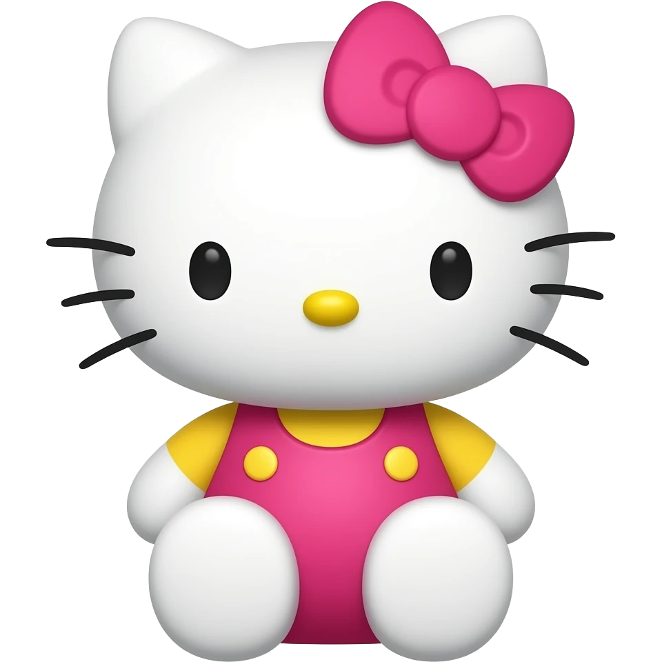 Hello kitty emoji