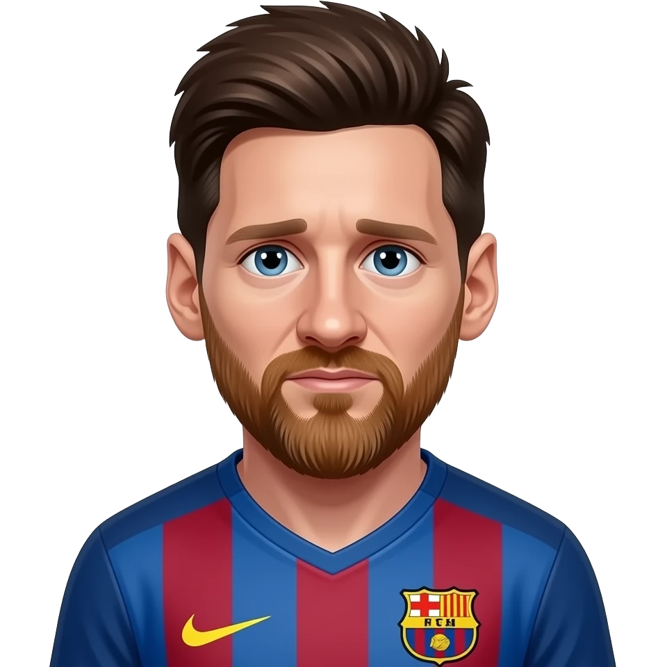 Messi sad emoji
