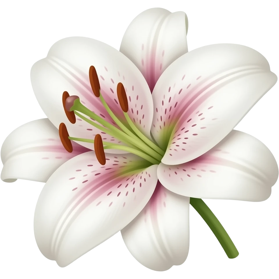 Pinnlilja emoji