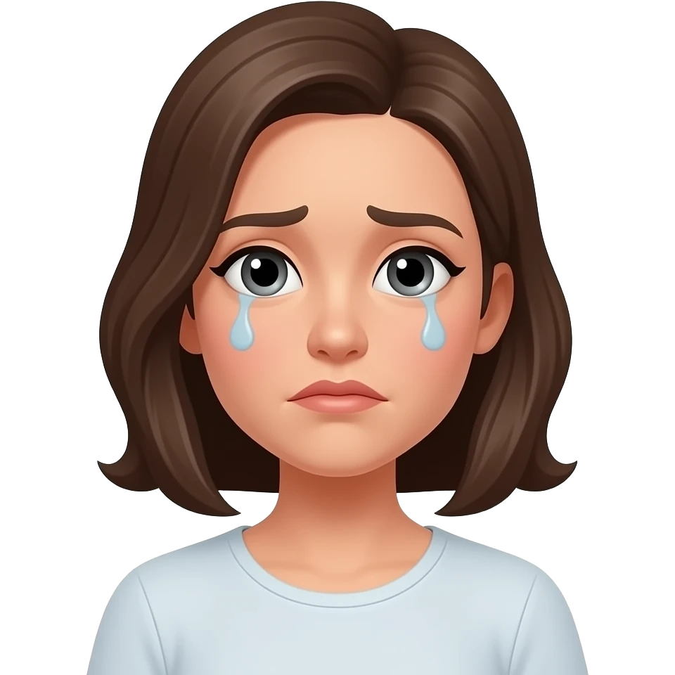усталое лицо женщины emoji