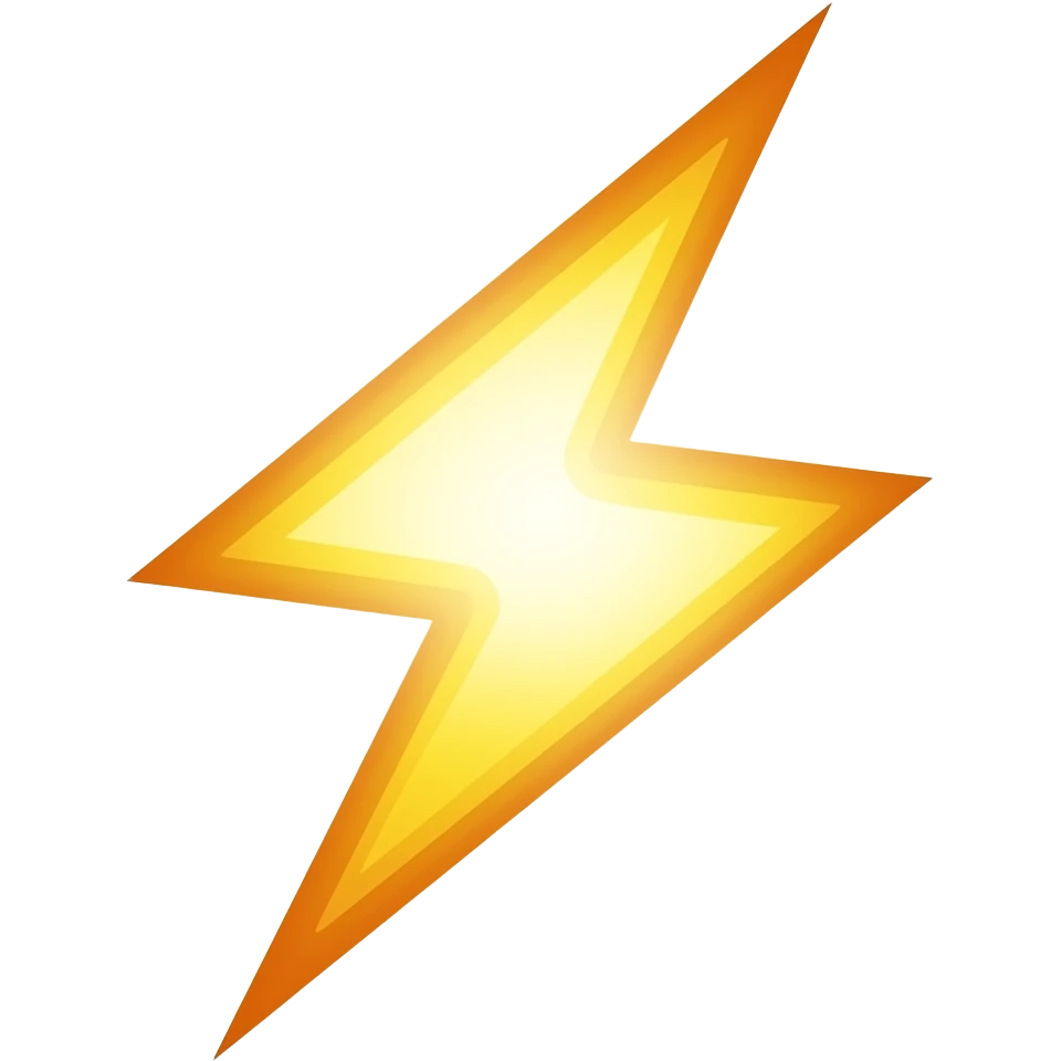 flash emoji