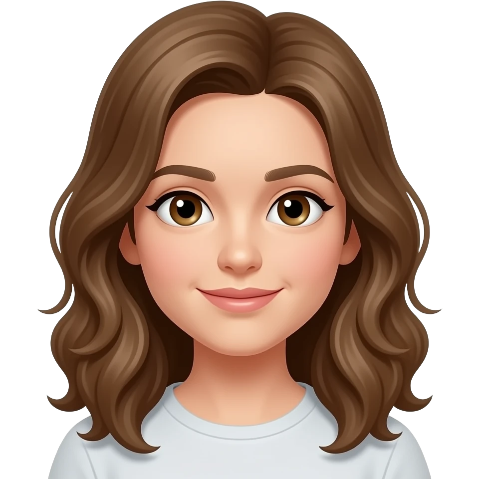 Косата да и е леко къдрава emoji