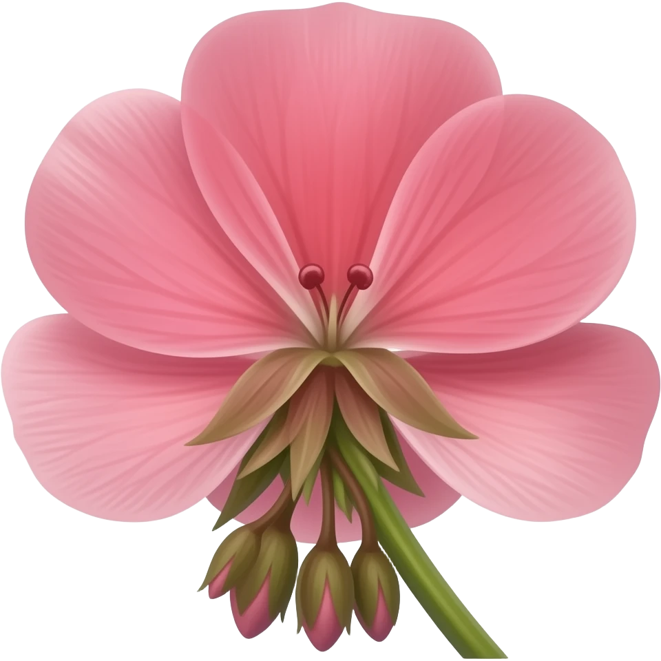 geranium emoji