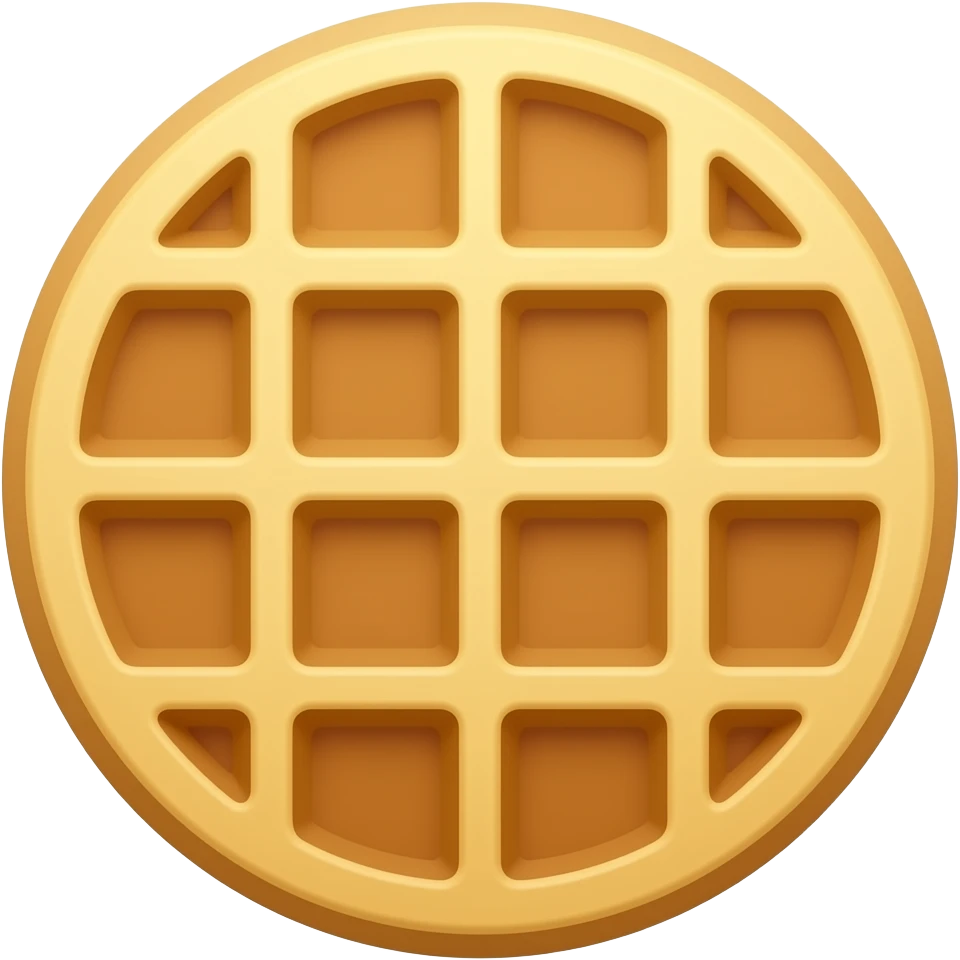 Waffles emoji
