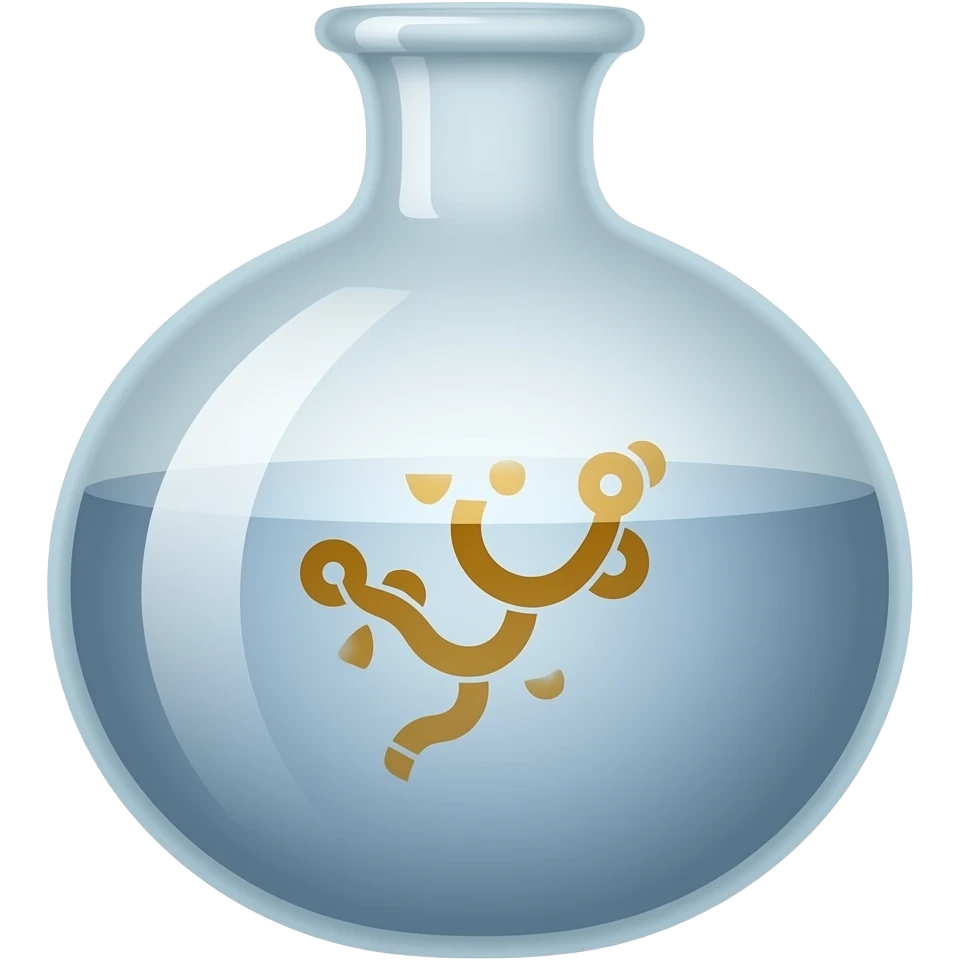 remove the vase with the chemical emoji