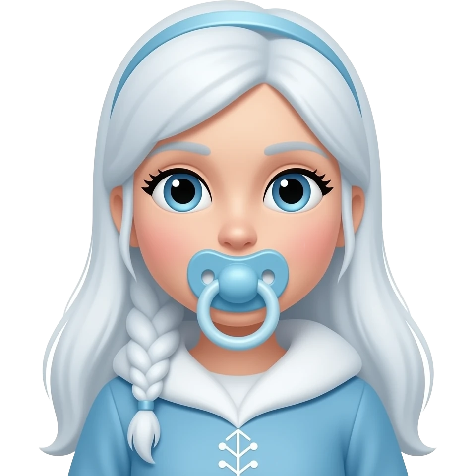 Снегурочка соска emoji