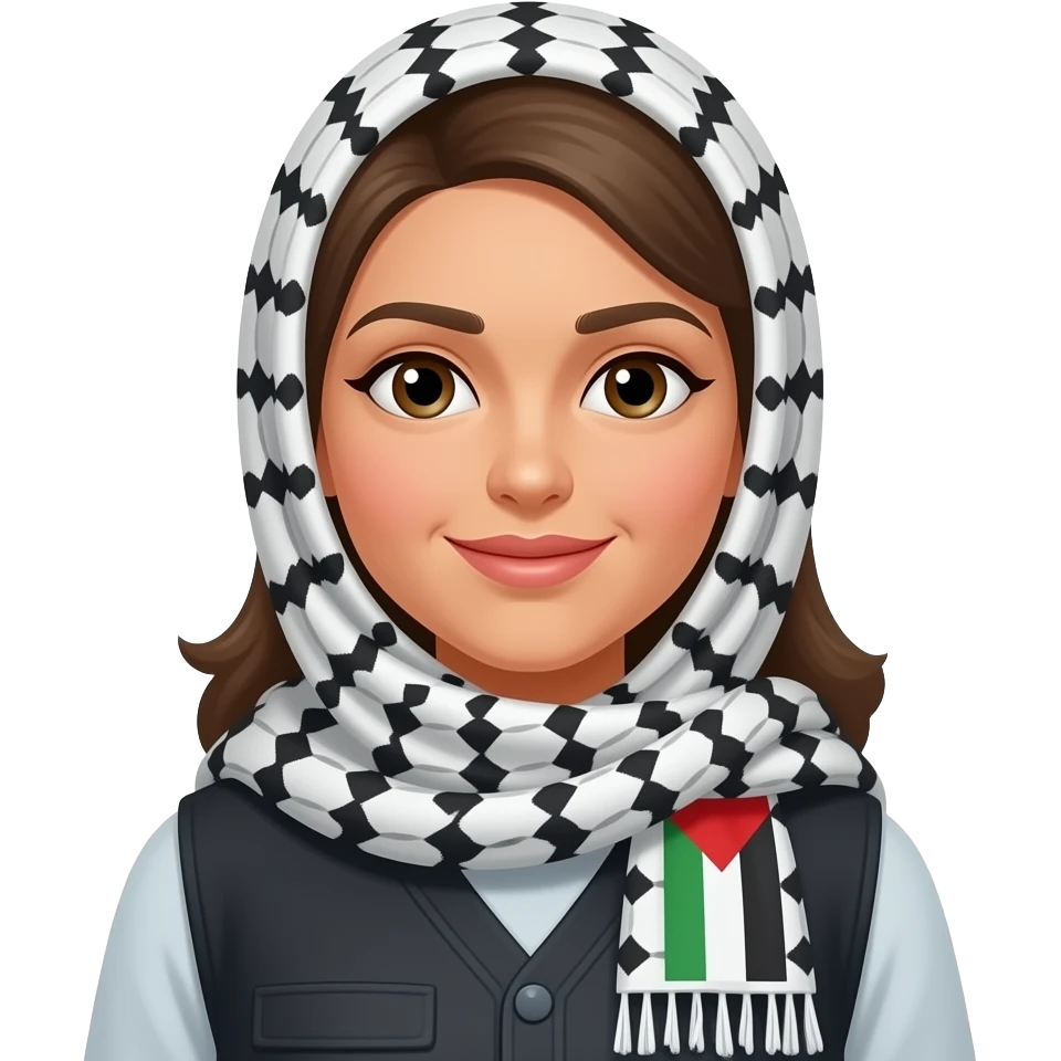 Палестинская женщина emoji