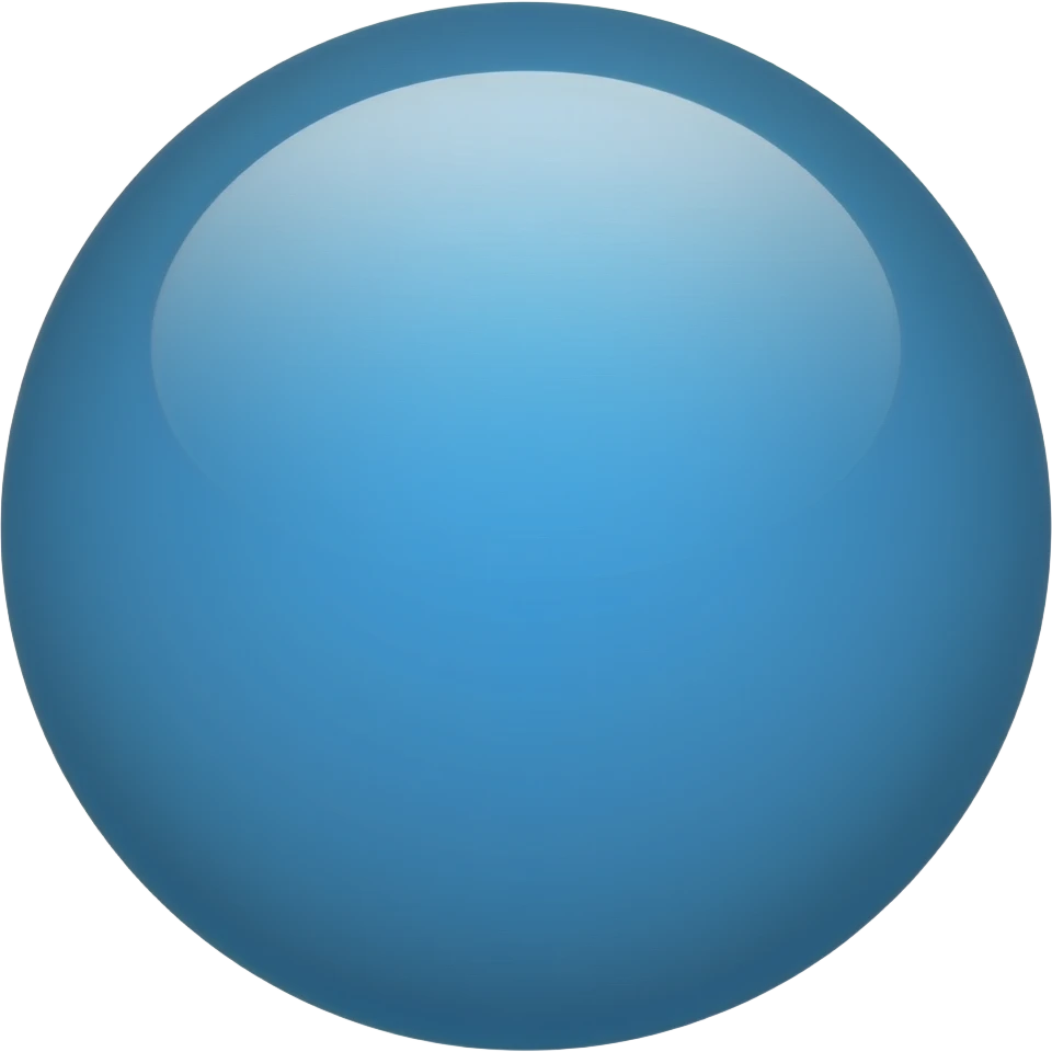 Blue emoji