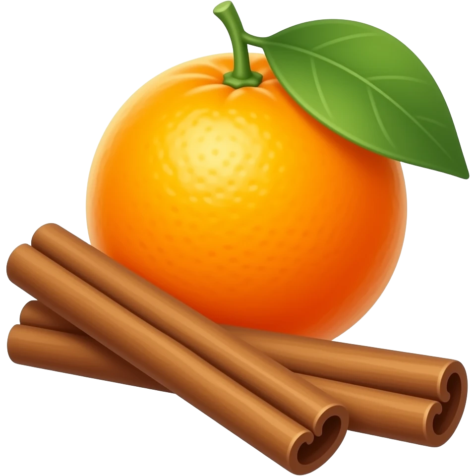 cinamon and orange emoji