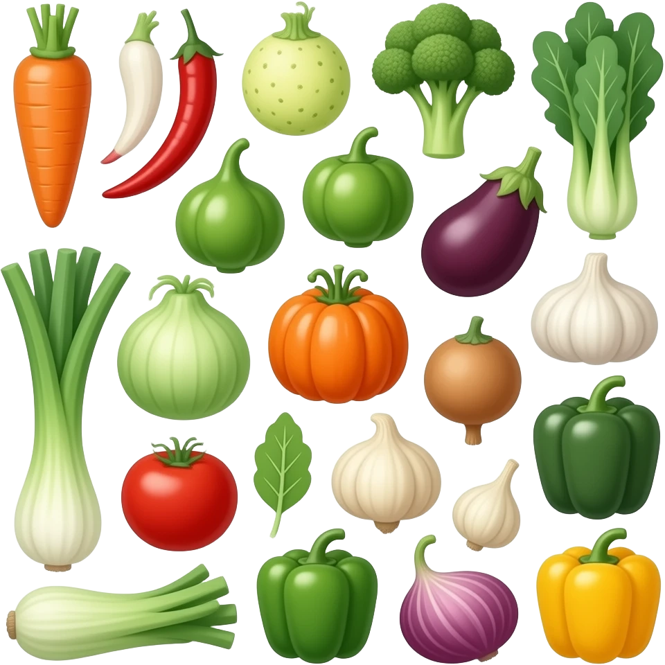 vegetables emoji