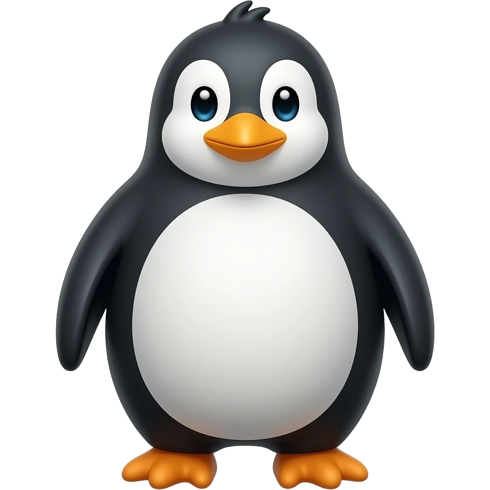gugugaga penguin cartoon emoji