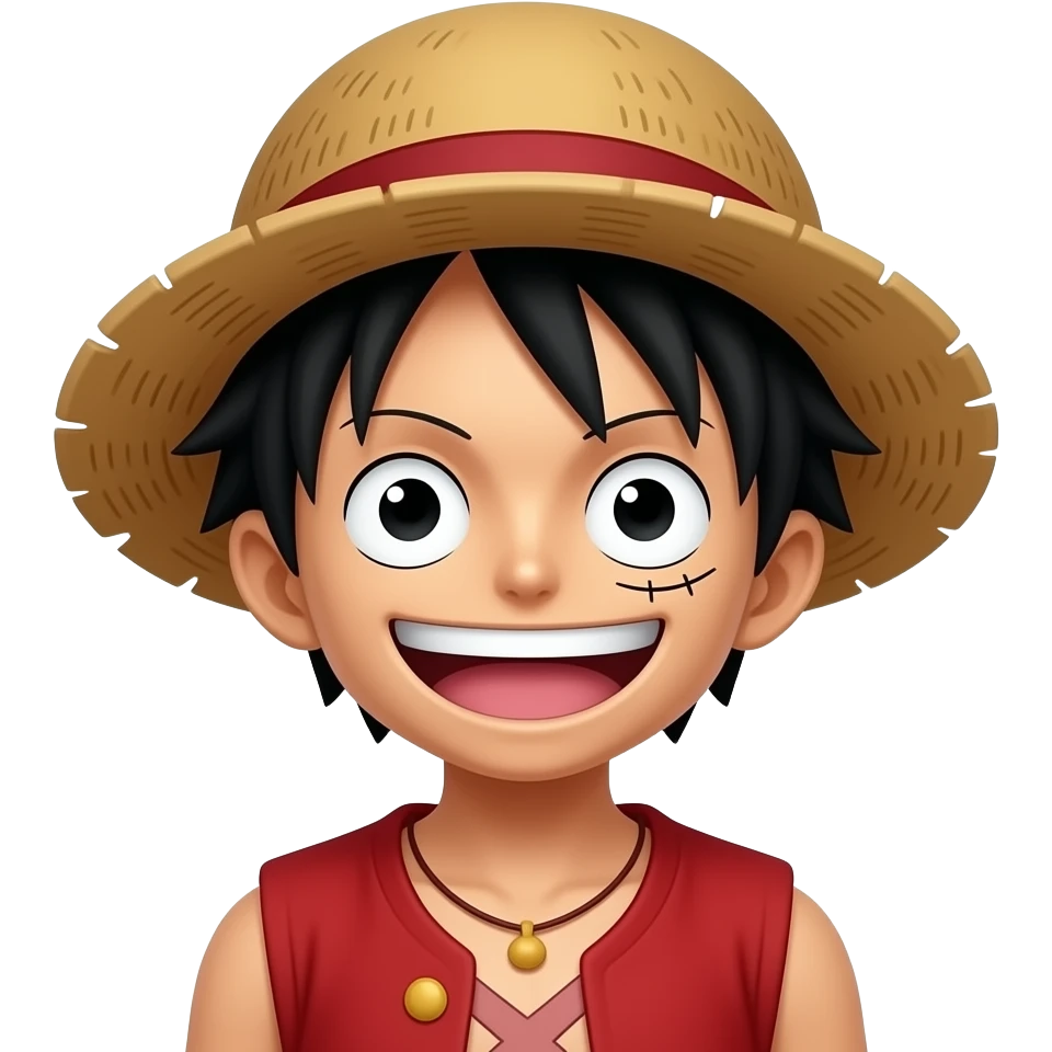 Luffy emoji