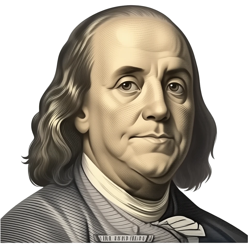 benjamin fraklin emoji