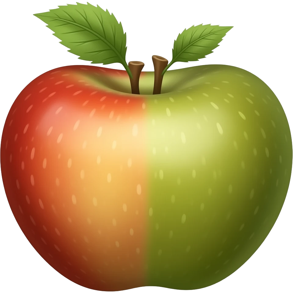 🍎🍏 emoji