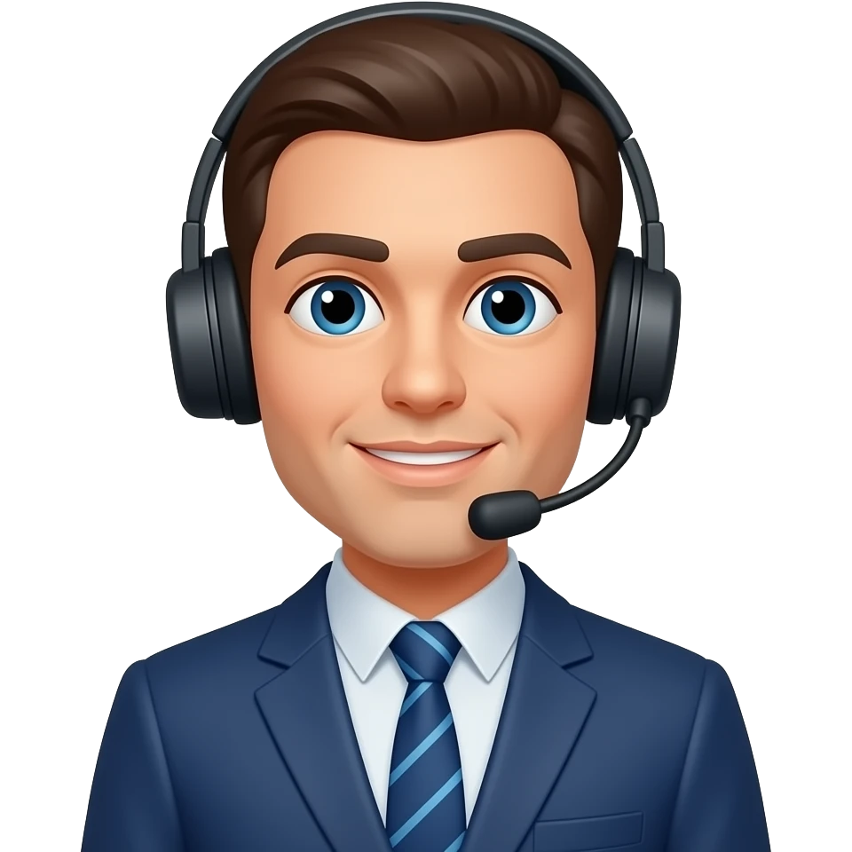 Operadora atención a clientes emoji