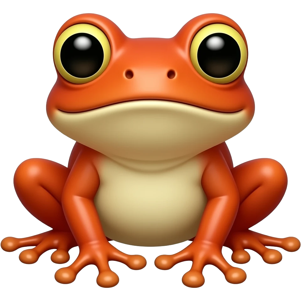 red frog emoji