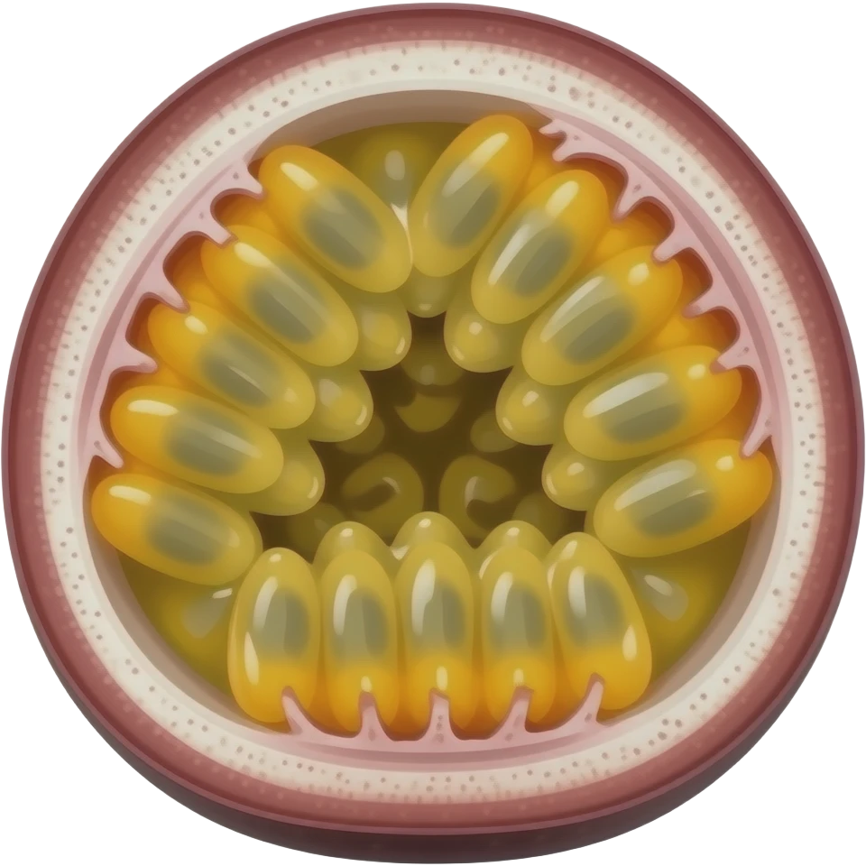 Passion fruit emoji