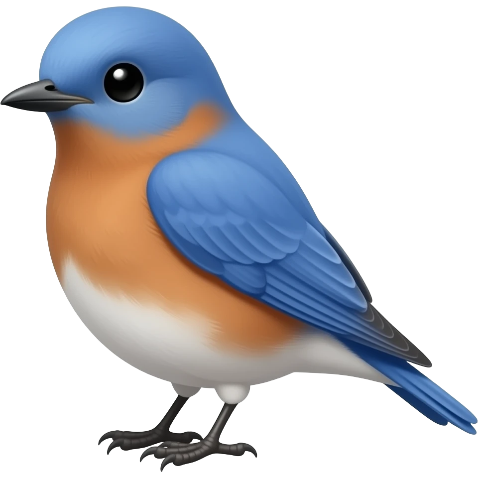 Bluebird emoji