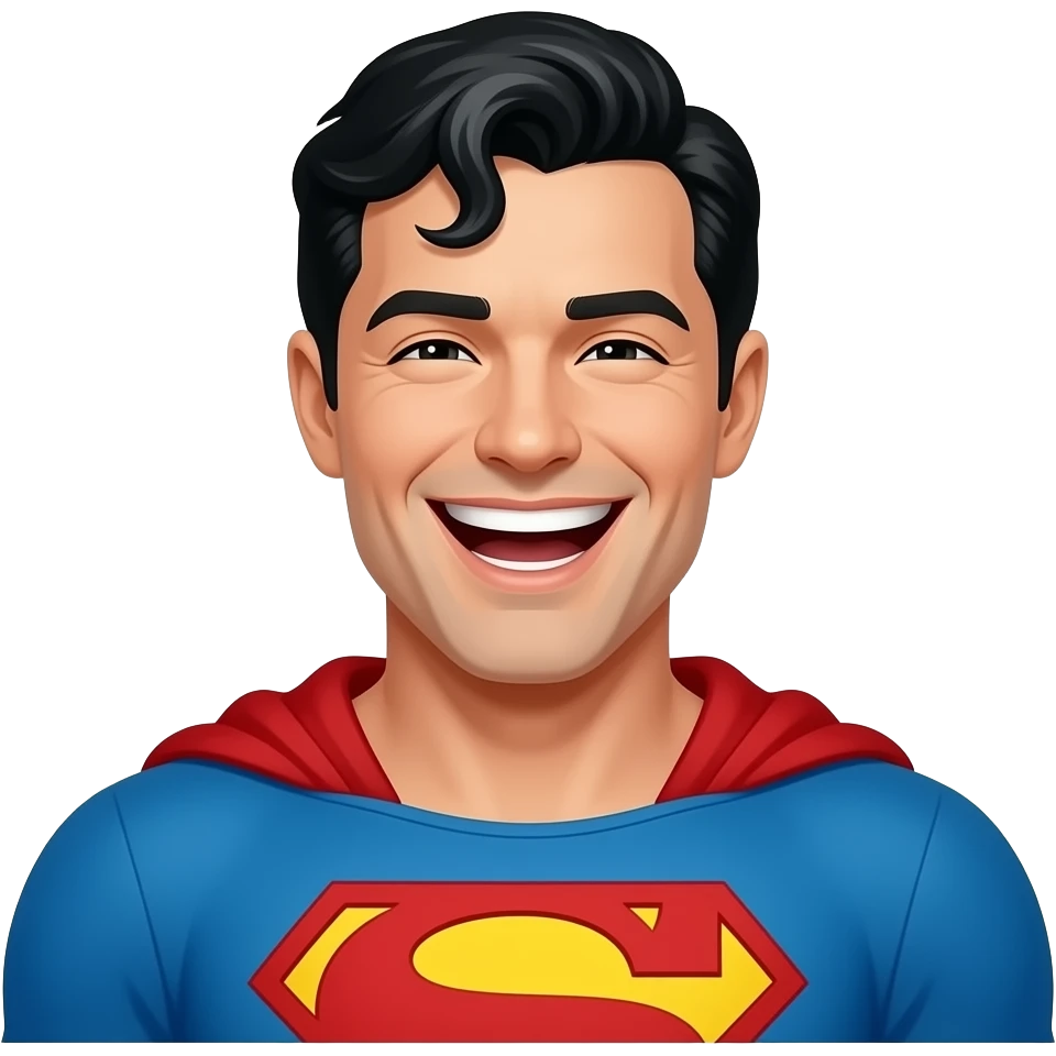 Lol superman emoji
