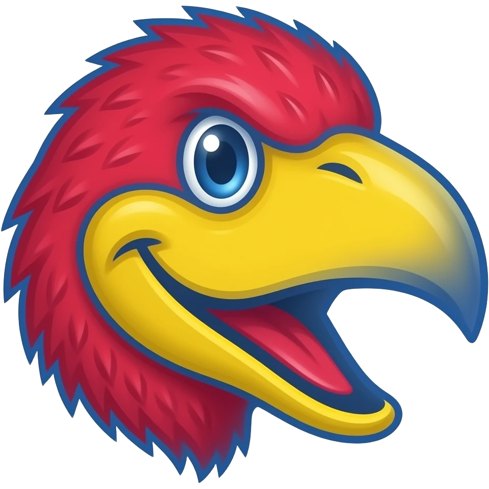 KU Jayhawk emoji