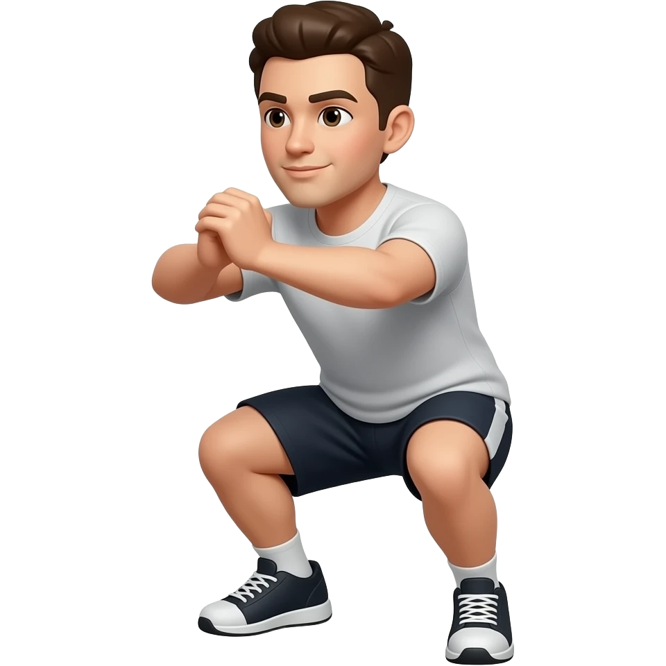sentadillas emoji