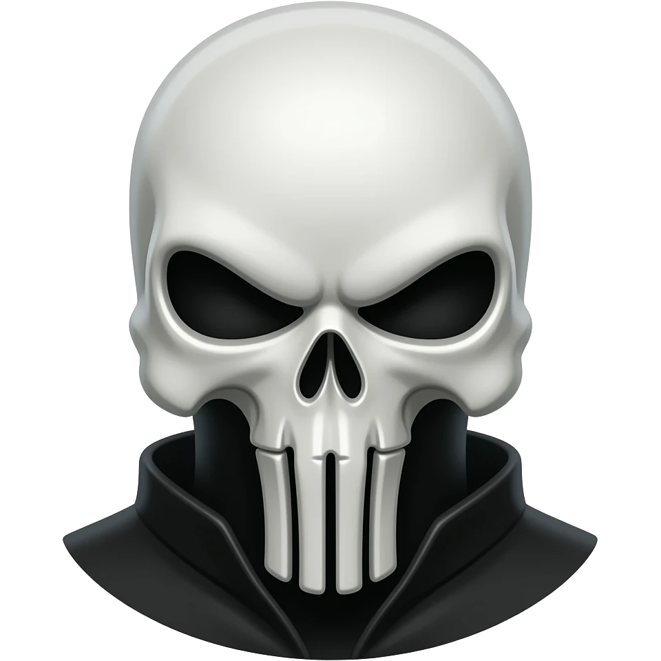 The punisher emoji