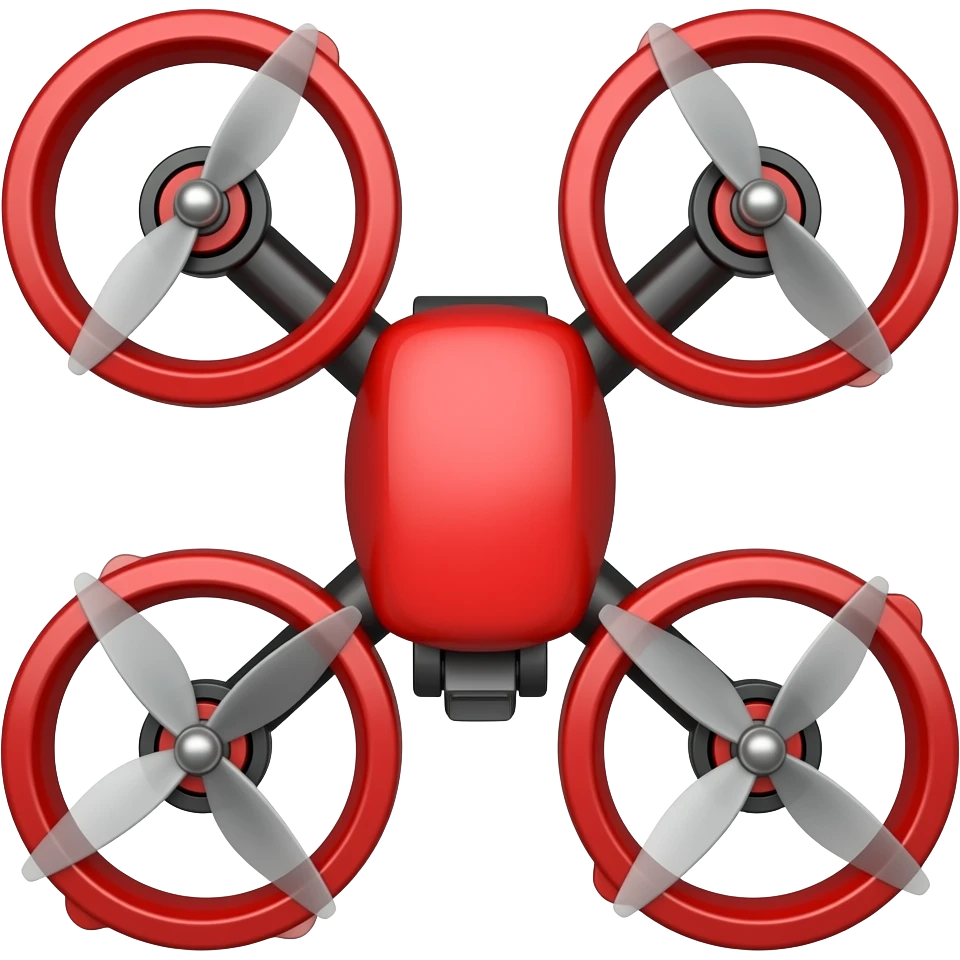 red drone emoji