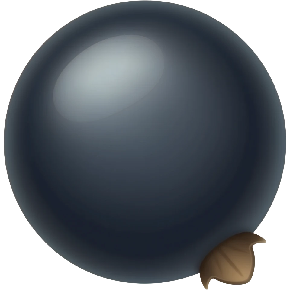 черная смородина emoji