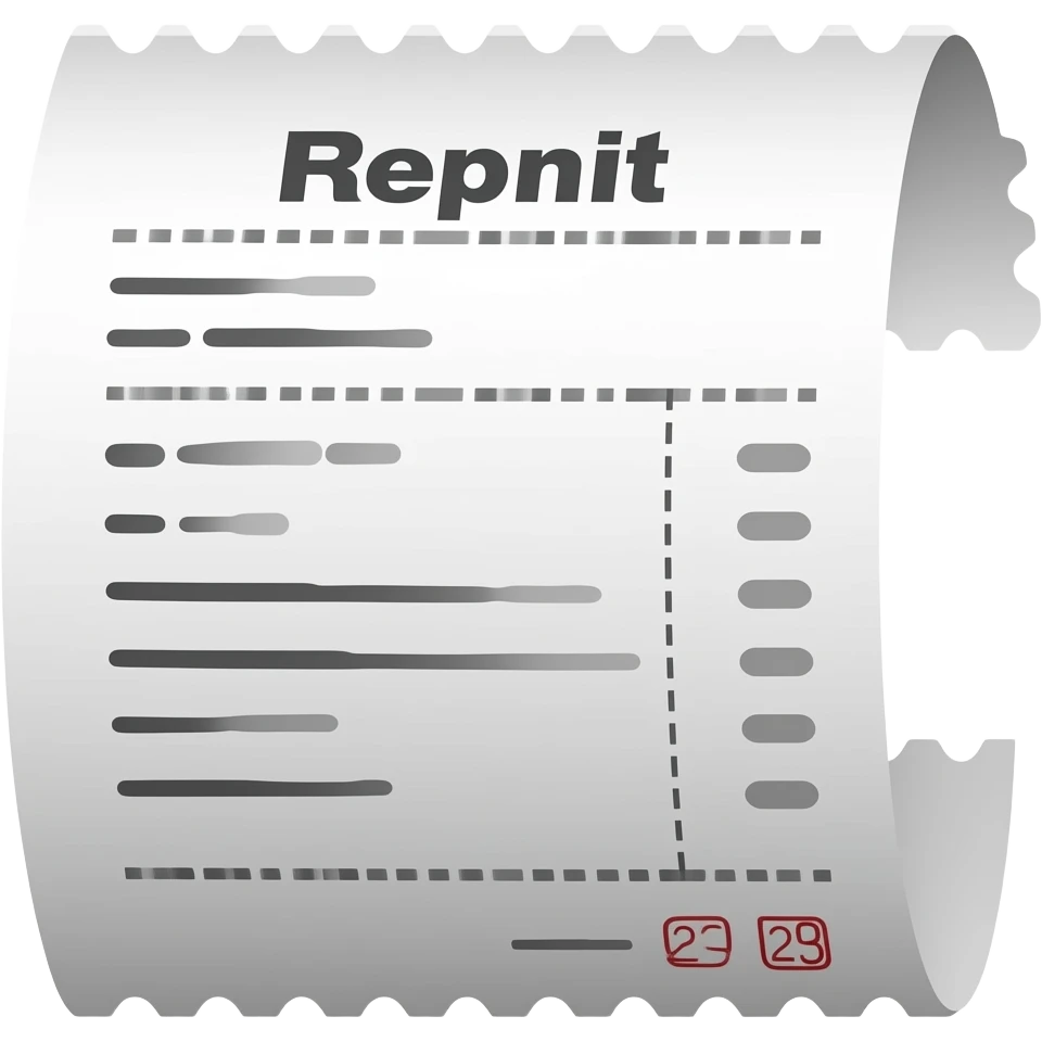 receipt emoji