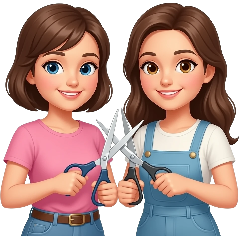 Scissoring emoji