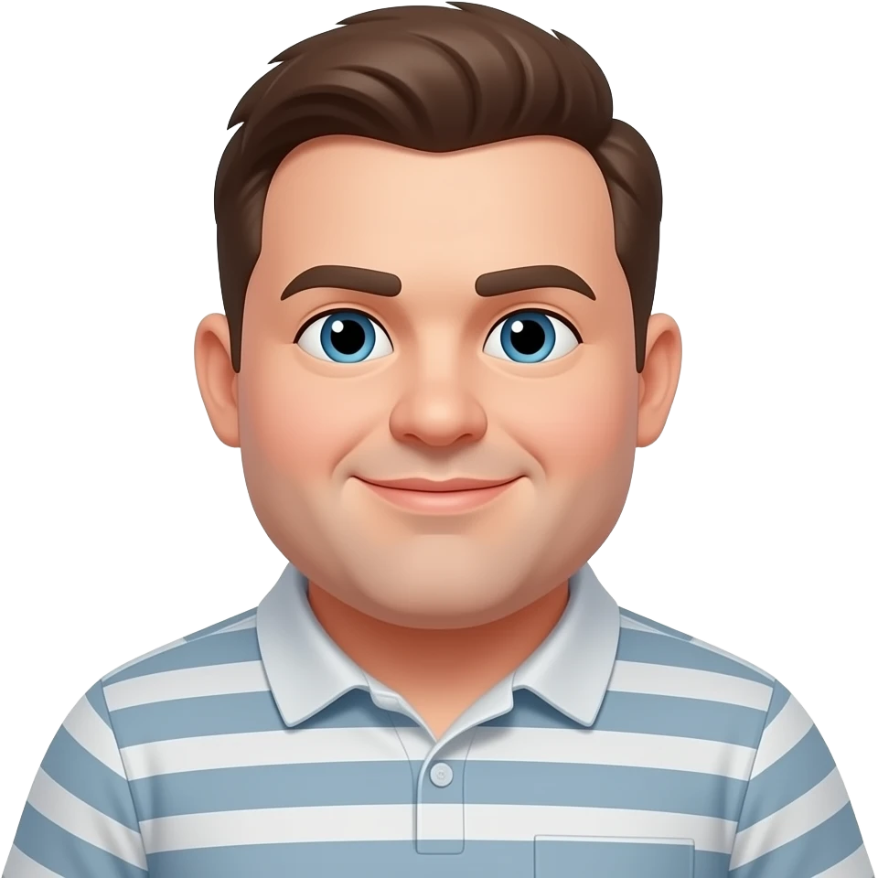 Fat man emoji