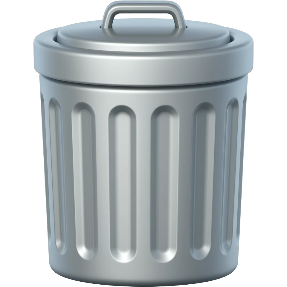 trash can emoji