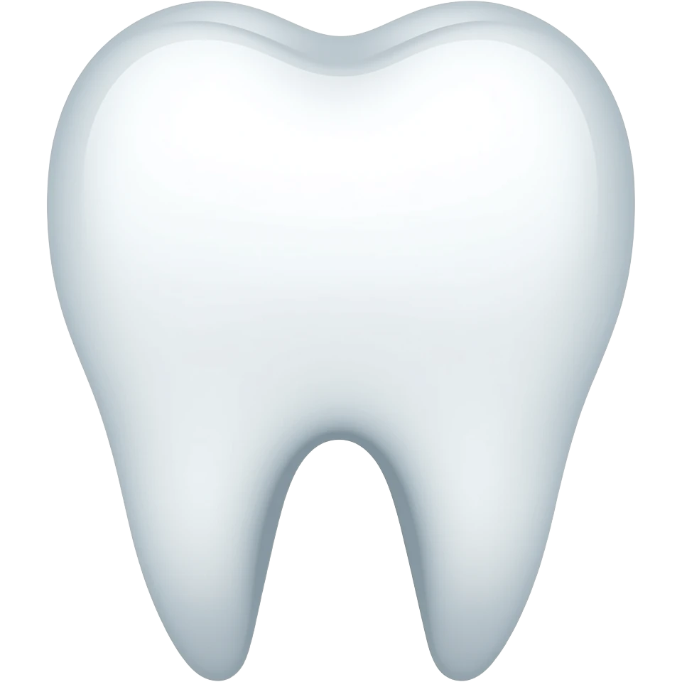 Tooth emoji