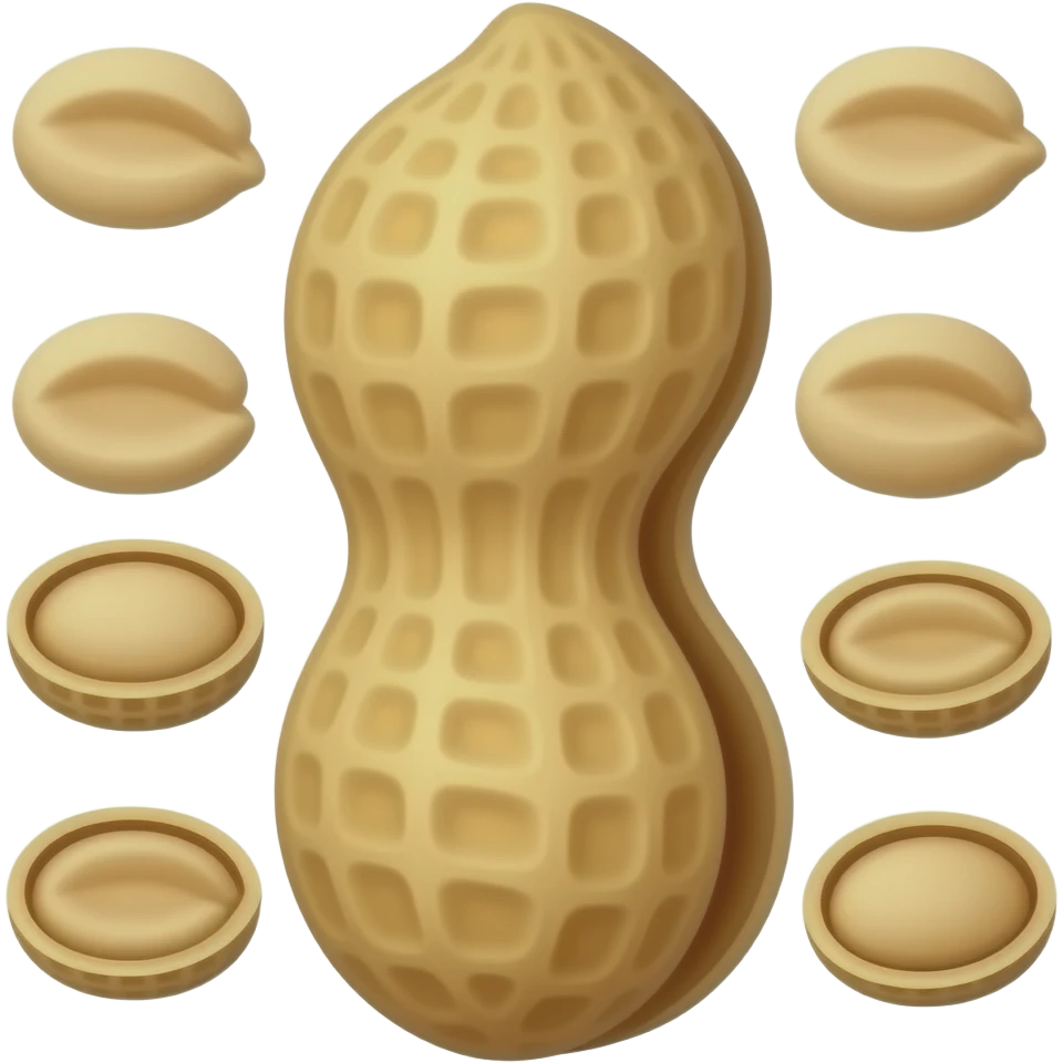 Peanut emoji