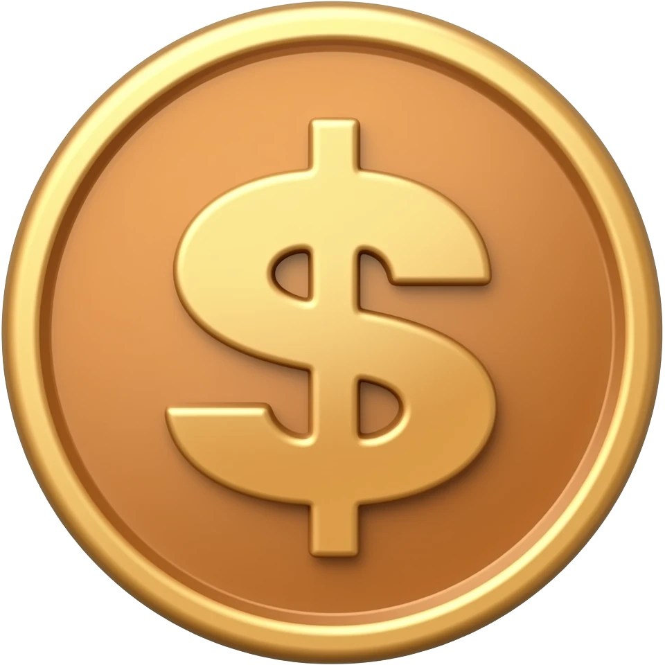 A dick pennies emoji