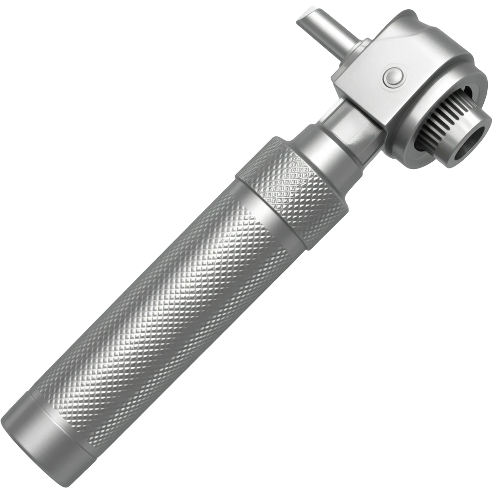 silver otoscope with black tip emoji