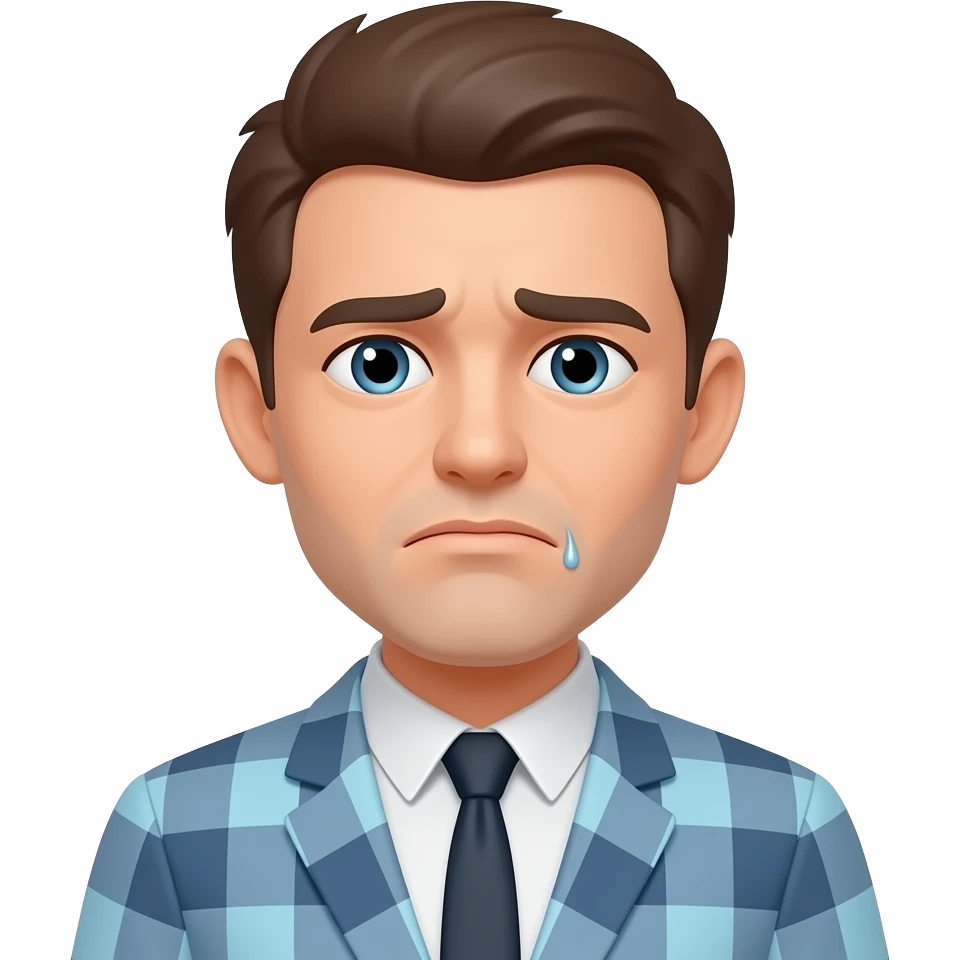 Depressed emoji