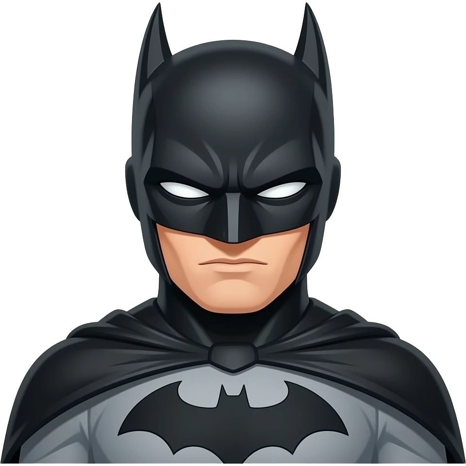 Literal batman emoji