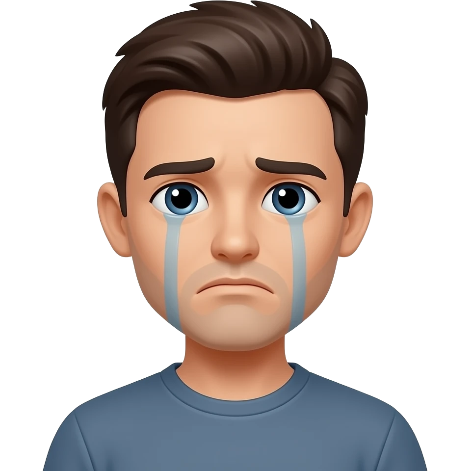 грусть смайлик emoji