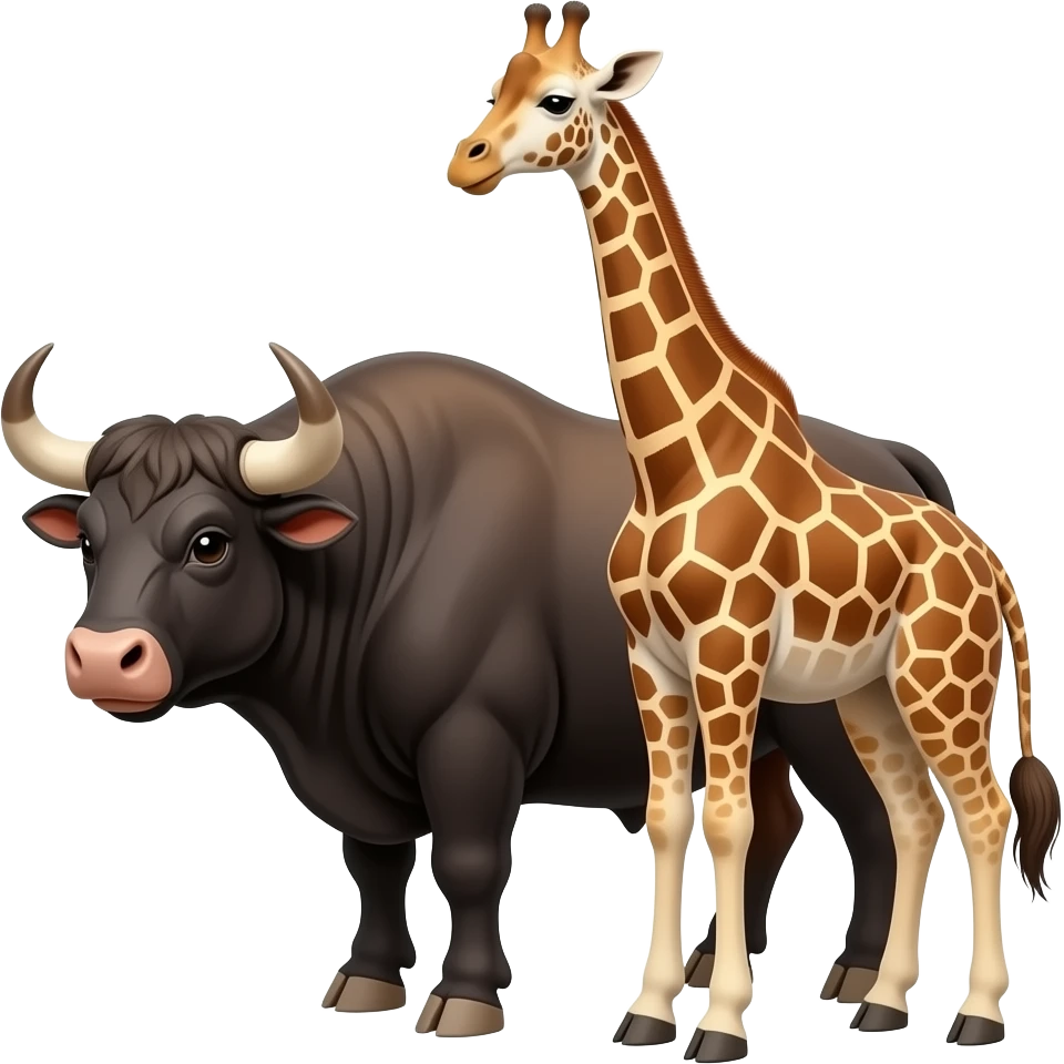 🐂🦒 emoji