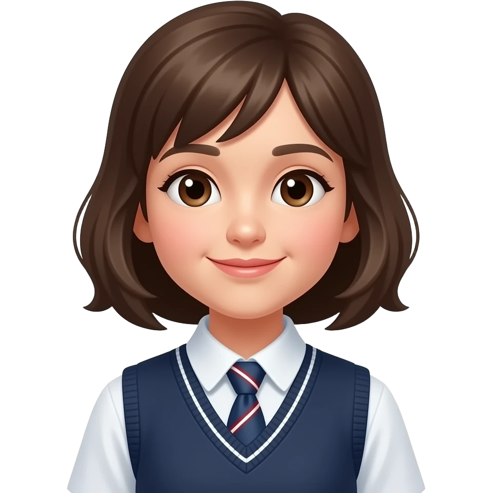 school girl emoji