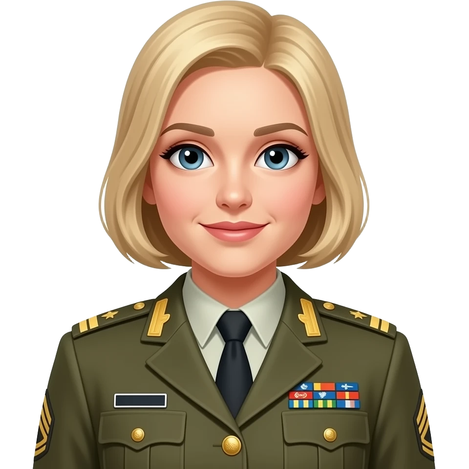 blone major women emoji