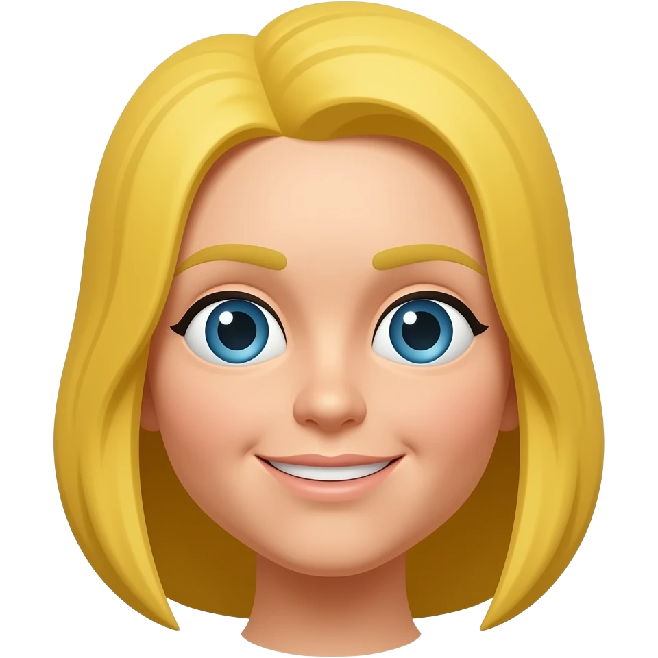 Quería un emoji redondo de cabeza amarilla sin orejas y sin pelo sin nada sin ojo ni nada emoji