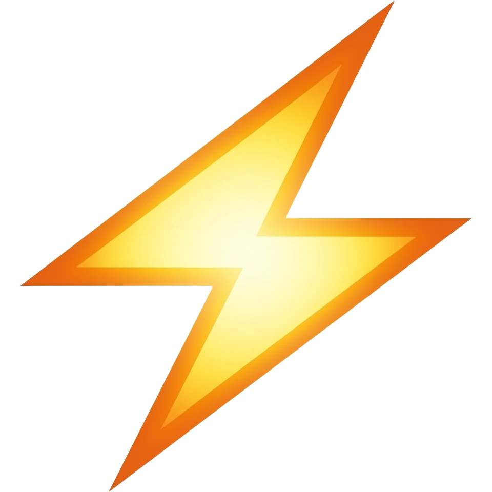flash emoji