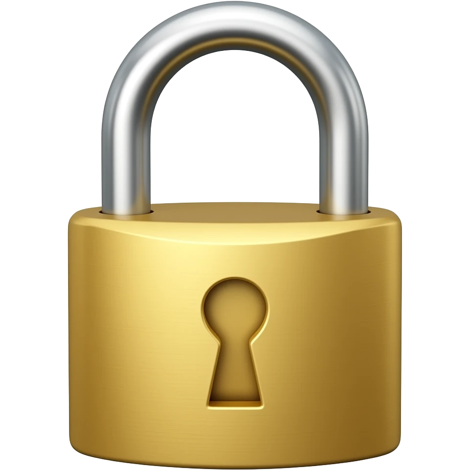 Lock emoji