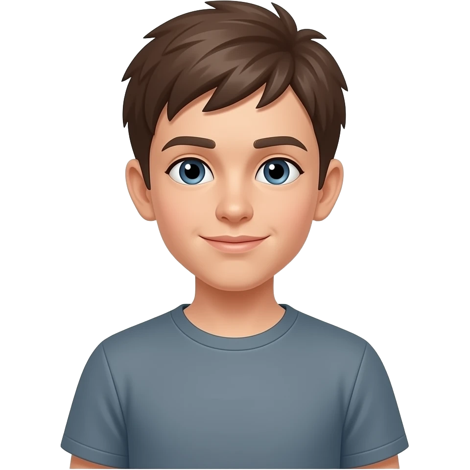 boy silhouette emoji