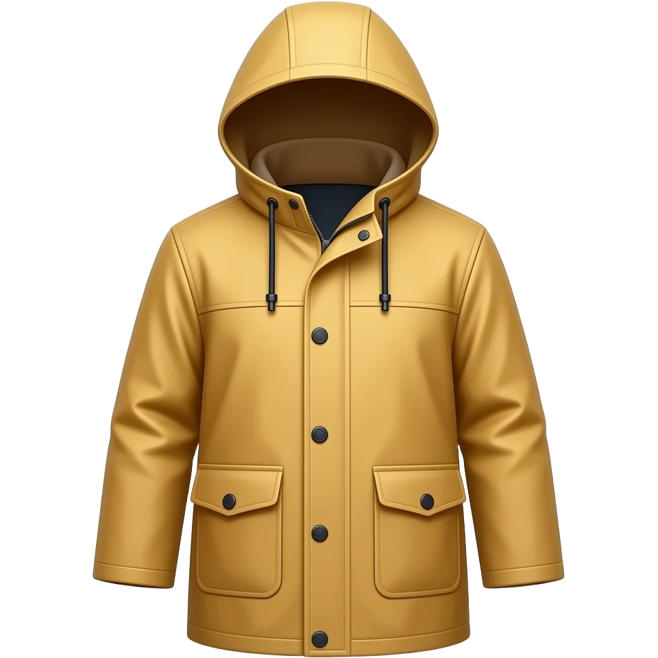 Raincoat emoji