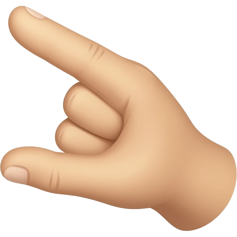 point emoji