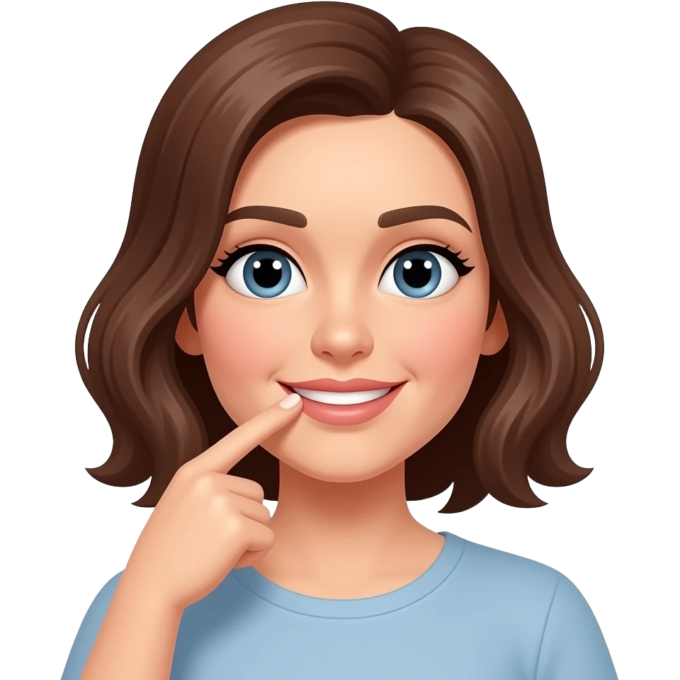 Woman rubbing dick emoji