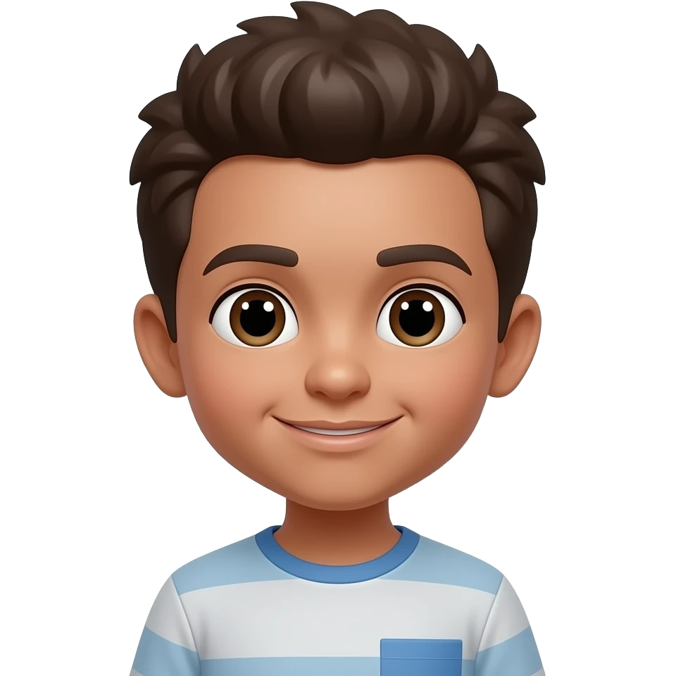 kid saying 67 emoji